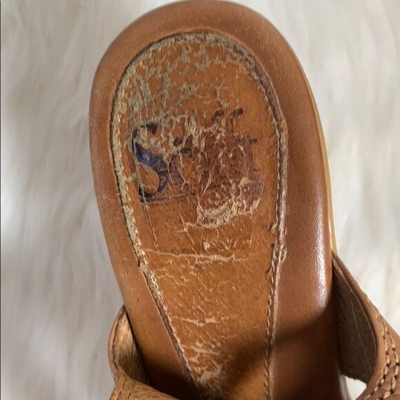 Sofft Tan Leather Dress Shoes Size 8 - Picture 6 of 8